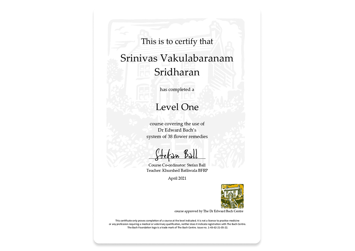 Achievement Certificate 1